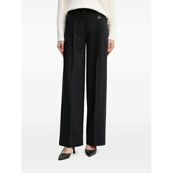 ジョープ レディース カジュアルパンツ ボトムス Paris pleated trousers Black｜asty