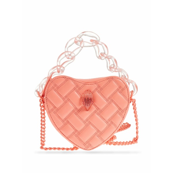 カートジェイガーロンドン レディース ハンドバッグ バッグ Quilted heart-shape mini bag Pink｜asty 35,620円