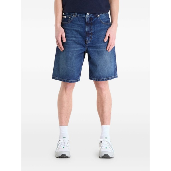カルバンクライン メンズ カジュアルパンツ ボトムス 90s oil slick denim shorts Blue｜asty