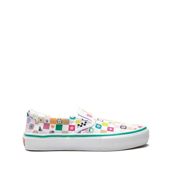バンズ メンズ スニーカー シューズ X frog skateboards skate slip-on ltd sneakers White