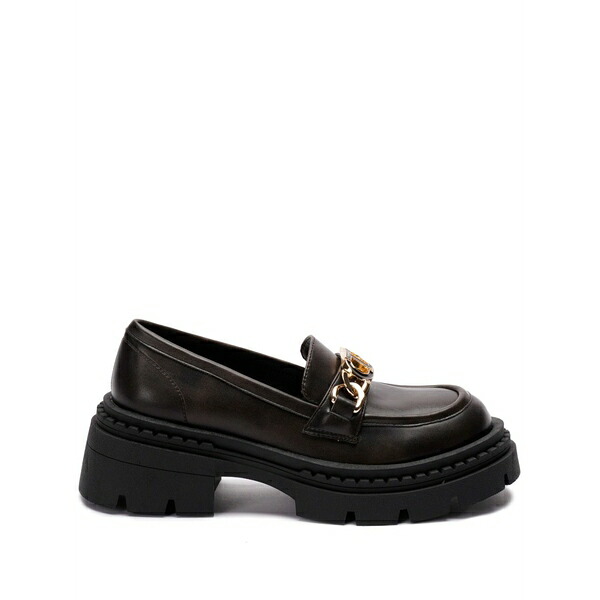 ツインセット レディース スリッポン・ローファー シューズ Oval t loafers Brown｜asty 34,970円