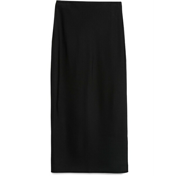 カルヴェン レディース スカート ボトムス Bias-cut maxi skirt Black｜asty