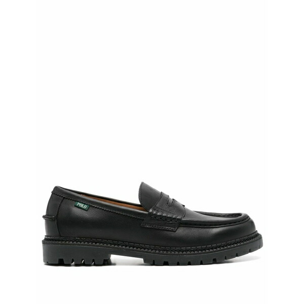 ラルフローレン メンズ スリッポン・ローファー シューズ Jett loafers Black