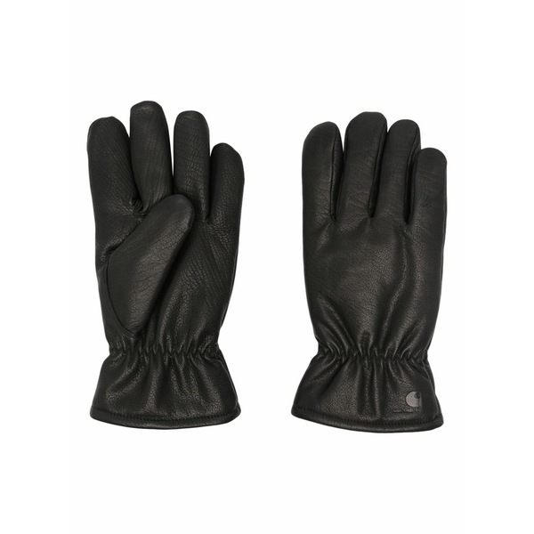 鉄道車両ハート型 メンズ グローブ 付属物 Fonda leather gloves Black