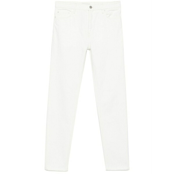 トーテム レディース デニムパンツ ボトムス Low tapered jeans White