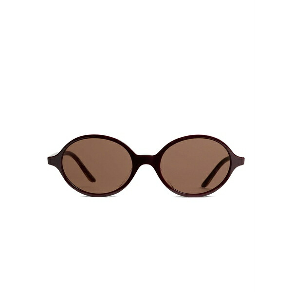 カイト レディース サングラス&アイウェア アクセサリー Oval-frame sunglasses Brown|asty
