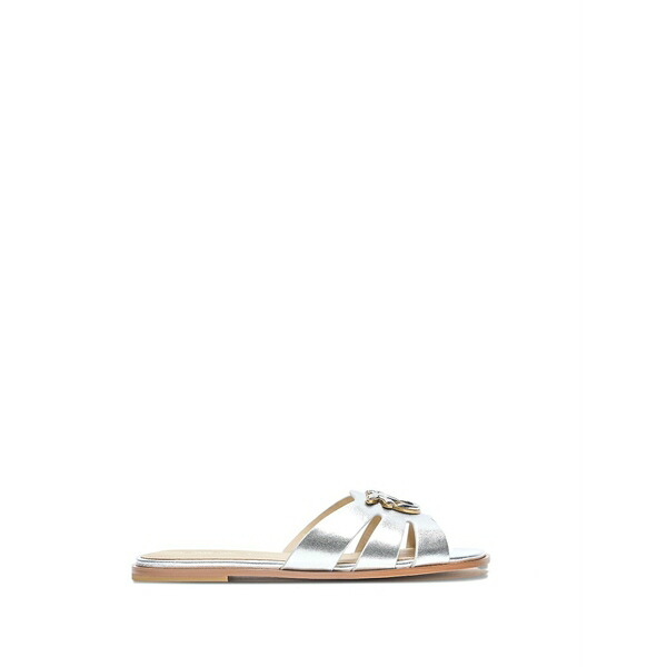 ピンコ レディース サンダル シューズ Milly flat sandals Silver|asty
