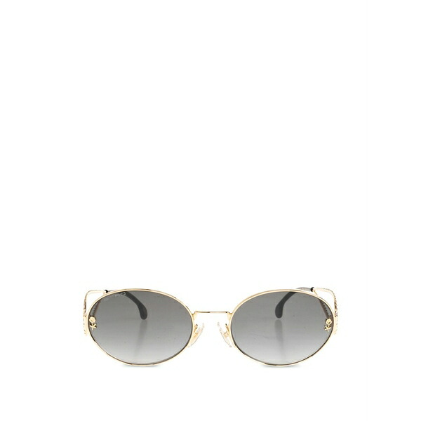 エトロ レディース サングラス＆アイウェア アクセサリー Rose-detail round sunglasses Gold｜asty 68,640円