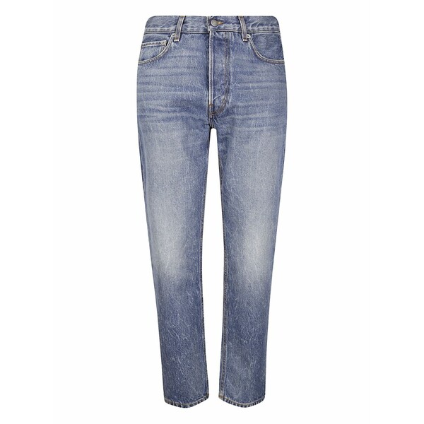 ハイクール メンズ デニムパンツ ボトムス Five-pocket jeans Blue
