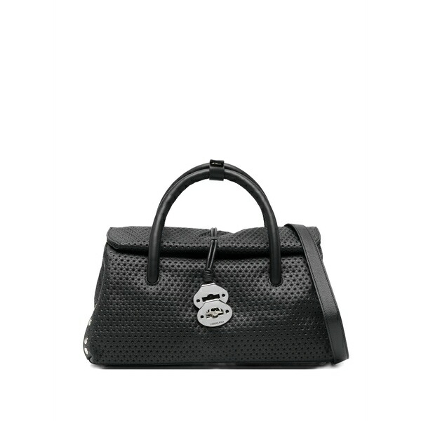 ザネラート レディース トートバッグ バッグ Dotta casa venissa textured studded tote bag Black|asty