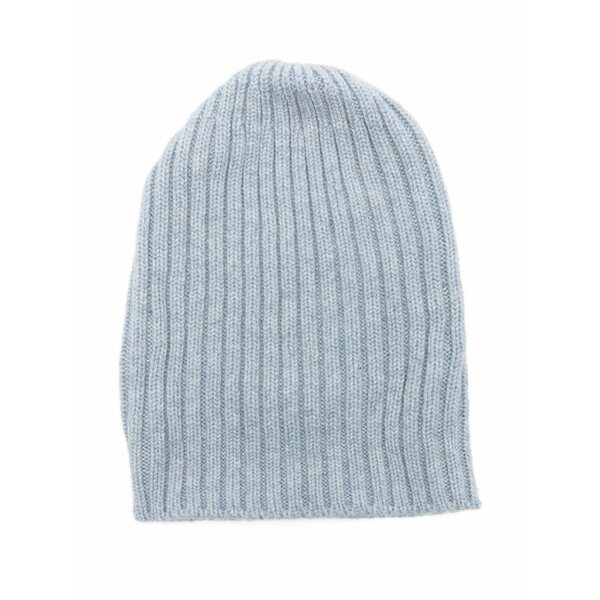 フェデーリ メンズ 帽子 アクセサリー Cashmere beanie Blue|asty