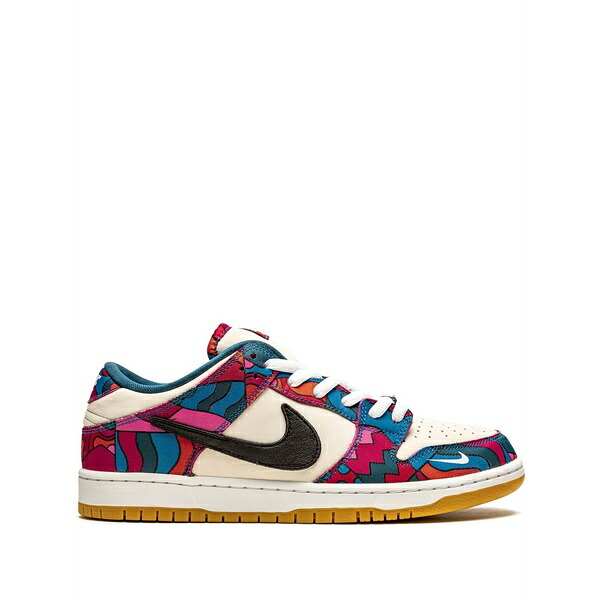 ナイキ メンズ スニーカー シューズ X parra dunk low sb \"abstract art\"" sneakers White"