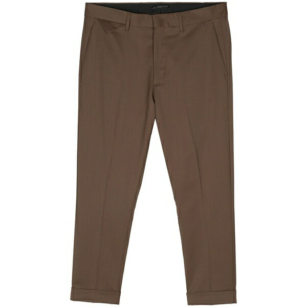 ロウブランド メンズ カジュアルパンツ ボトムス Cooper trousers Brown｜asty