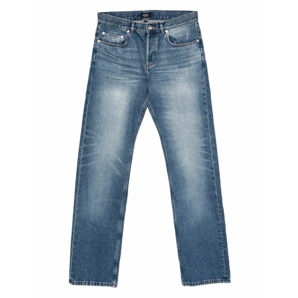 アーペーセー メンズ デニムパンツ ボトムス Five-pocket jeans Blue｜asty