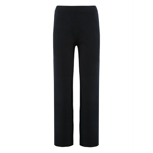 パロッシュ レディース カジュアルパンツ ボトムス Elasticated-waistband trousers Black|asty