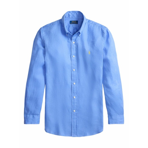ラルフローレン メンズ シャツ トップス Long-sleeve shirt Blue｜asty