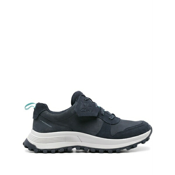 クラークス レディース スニーカー シューズ Atl trek free wp nubuck sneakers Blue|asty