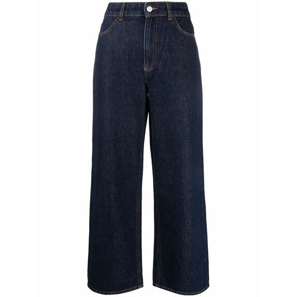 アミッシュ レディース ジーンズズボン下 ボトムス Wide leg jeans Blue