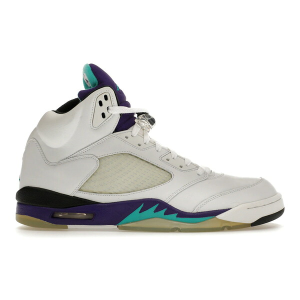 Jordan ジョーダン メンズ スニーカー 【Jordan 5 Retro Grape (2006)】 サイズ US_10.5(28.5cm) White/Grape Ice/New Emerald｜asty 127,900円