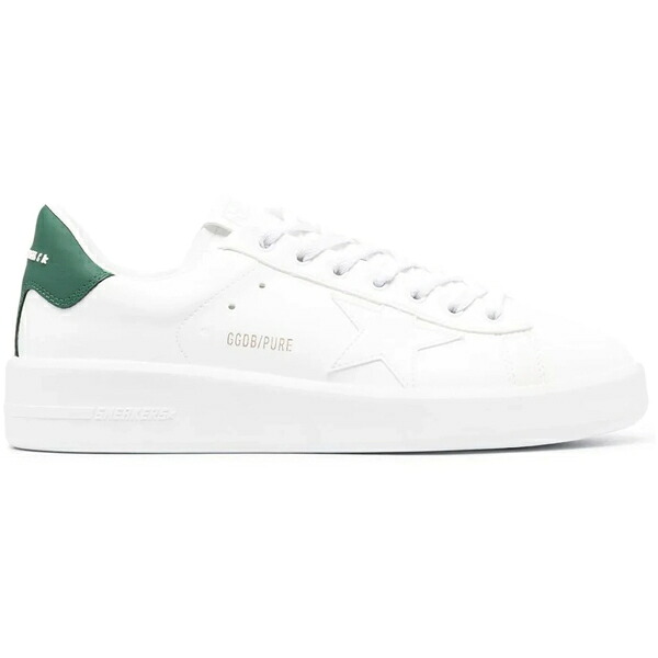Golden Goose ゴールデングース メンズ スニーカー 【Golden Goose Pure Star White Green】 サイズ US_12(30.0cm) White/Green|asty