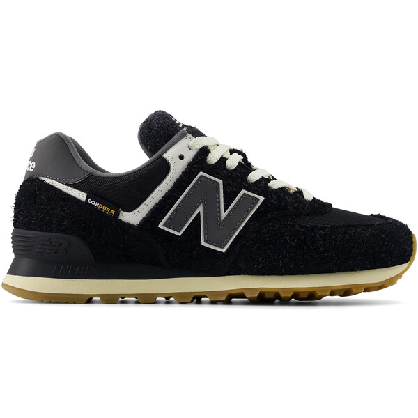 New Balance ニューバランス メンズ スニーカー 【New Balance 574 Cordura Black Green】 サイズ US_12(30.0cm) Black/Green｜asty