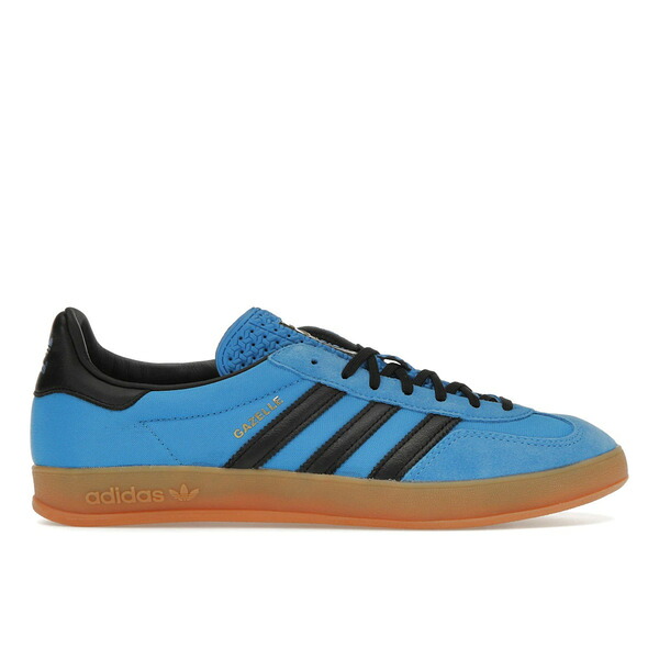 adidas アディダス メンズ スニーカー  【adidas Gazelle Indoor Bright Blue Black Gum】  サイズ US_12.5(30.5cm) Bright Blue/Core Black/Gum