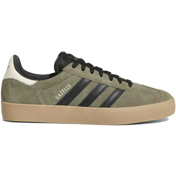 adidas アディダス メンズ スニーカー  【adidas Gazelle ADV Olive Strata Gum】  サイズ US_10(28.0cm) Olive Strata/Core Black/Ecru Tint