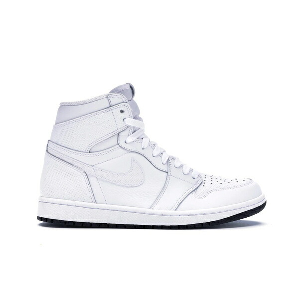 Jordan ジョーダン メンズ スニーカー  【Jordan 1 Retro White Perforated】  大きさ US_M_13 White/Black-White