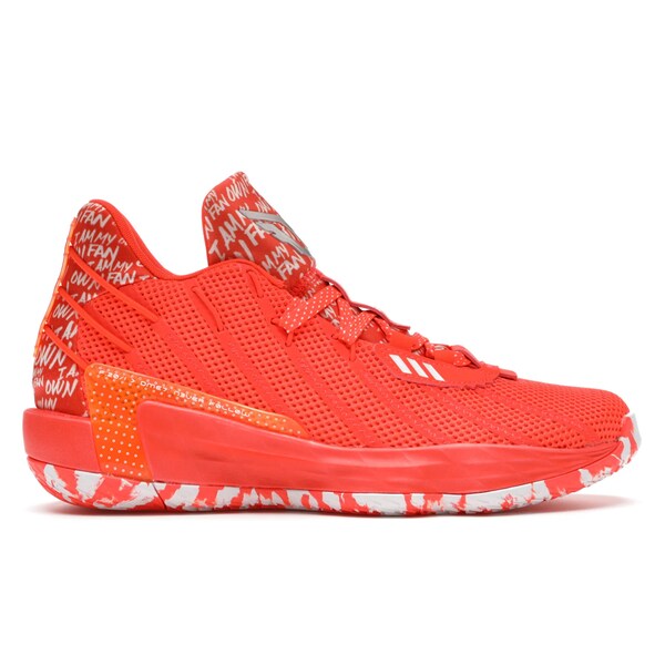 adidas アディダス メンズ スニーカー 【adidas Dame 7 I Am My Own Fan Solar Red】 サイズ US_6.5(24.5cm) Solar Red/Cloud White/Solar Red｜asty 60,390円