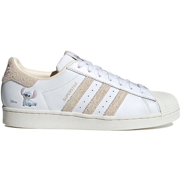 adidas アディダス メンズ スニーカー  【adidas Superstar Lilo \u0026 Stitch White】  大きさ US_M_4.5 White/Beige/Off White