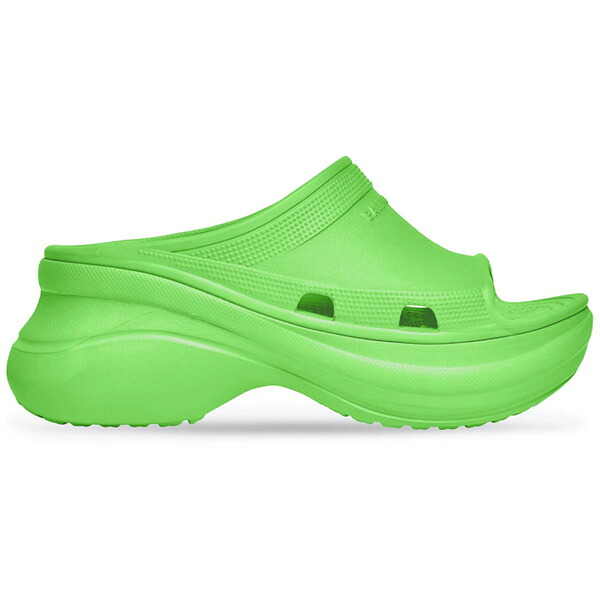 Balenciaga バレンシアガ メンズ スニーカー  【Balenciaga x Crocs Pool Slide Sandal Neon Green】  サイズ EU_41(26.0cm) Neon Green
