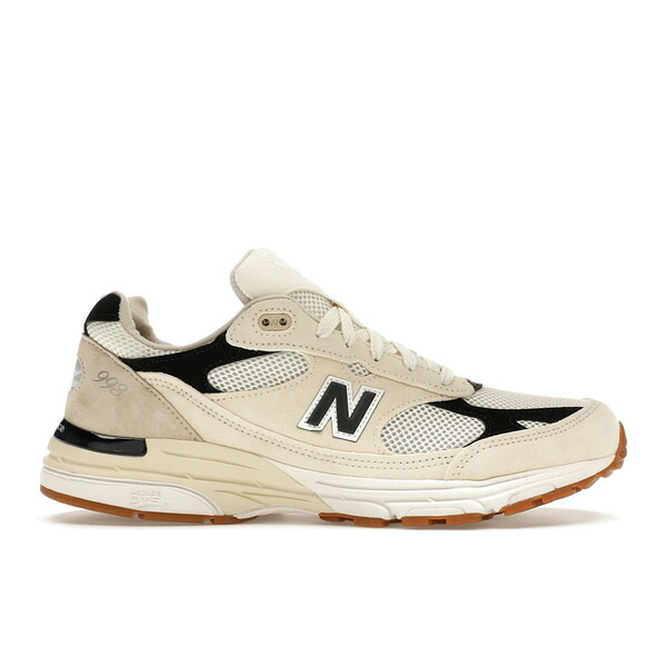 New Balance ニュー平衡にする メンズ スニーカー  【New Balance 993 MiUSA Teddy Santis Sea Salt Black】  大いさ US_12(30.0珊) Sea Salt/Black 靴-スニーカー