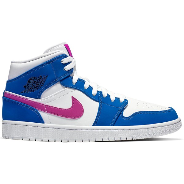 Jordan ジョーダン メンズ スニーカー 【Jordan 1 Mid Hyper Royal Hyper Violet】 サイズ US_12(30.0cm) Hyper Royal/Hyper Violet-White｜asty