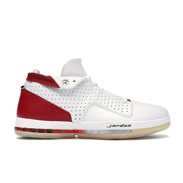 Jordan ジョーダン メンズ スニーカー  【Jordan 16 OG Low White / Red】  サイズ US_9.5(27.5cm) White/Black-Varsity Red