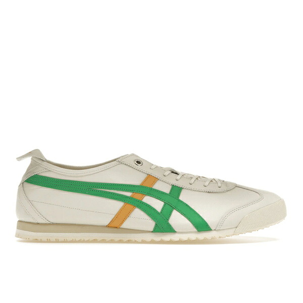 ASICS アシックス メンズ スニーカー  【Onitsuka Tiger Mexico 66 SD Cream Cilantro Green Yellow】  大きさ US_6(24.0糎) Cream/Cilantro