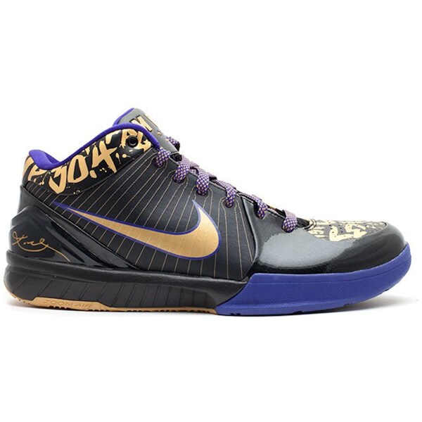 Nike ナイキ メンズ スニーカー  【Nike Kobe 4 NBA Final MVP Away】  大きさ US_9(27.0糎) Black/Metallic Gold-Concord