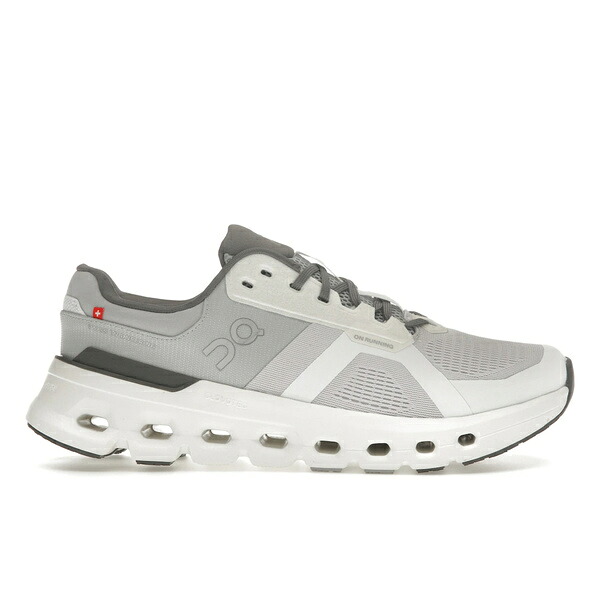 On オン メンズ スニーカー 【On Running Cloudrunner 2 Frost White】 サイズ US_9(27.0cm) Frost/White｜asty