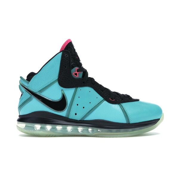 Nike ナイキ メンズ スニーカー  【Nike LeBron 8 South Beach (Pre-Heat)】  サイズ US_10.5(28.5cm) Retro/Black-Pink Flash-Filament Green