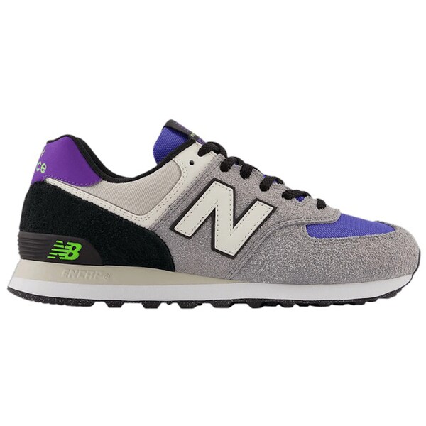 New Balance ニューバランス メンズ スニーカー 【New Balance 574 Grey Purple】 サイズ US_11(29.0cm) Grey/Purple｜asty