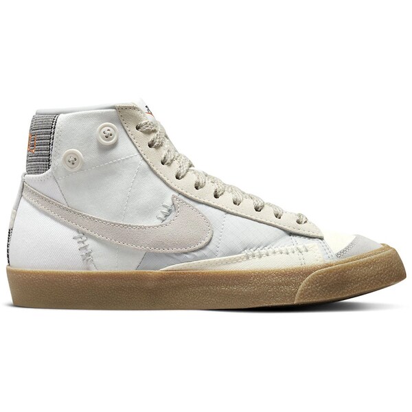 Nike ナイキ メンズ スニーカー  【Nike Blazer Mid 77 LX Voodoo】  大いさ US_6.5(24.5糎) White/Sail/Gum スニーカー-メンズ靴-靴