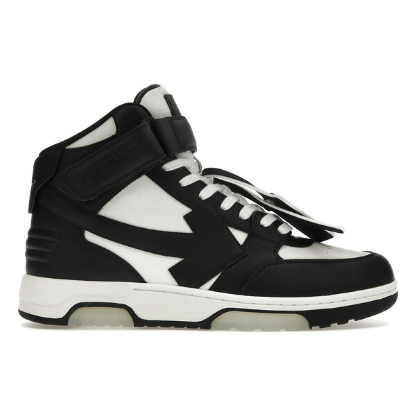 OFF-WHITE オフホワイト メンズ スニーカー  【Off-White Out Of Office Mid Top Panda】  サイズ US_7(25.0cm) White/Black