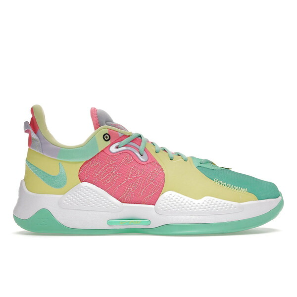 Nike ナイキ メンズ スニーカー 【Nike PG 5 Daughters Green Glow】 サイズ US_9.5(27.5cm) Green Glow/White/Light Zitron/Black|asty