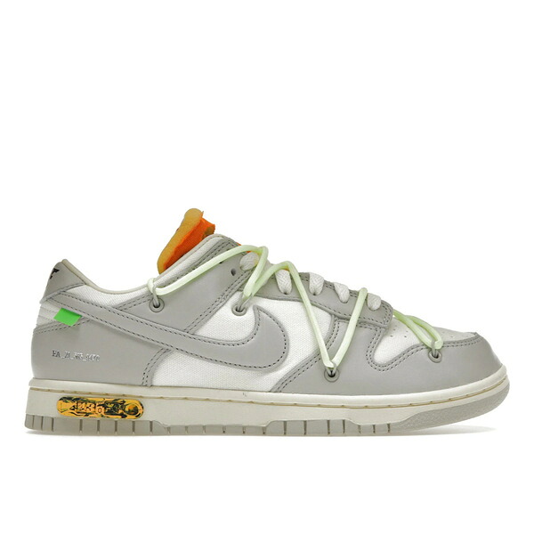 Nike ナイキ メンズ スニーカー  【Nike Dunk Low Off-White Lot 43】  サイズ US_5.5(23.5cm) Sail/Neutral Grey-Barely Volt