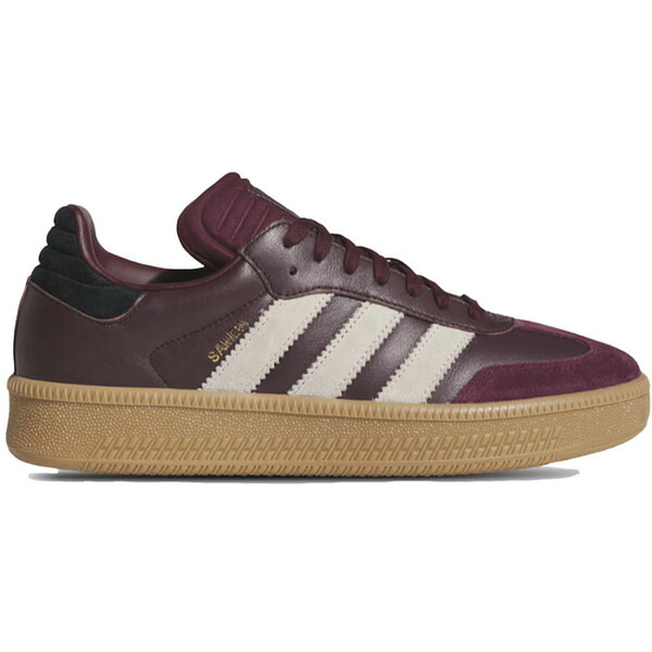 adidas アディダス メンズ スニーカー  【adidas Samba XLG Maroon】  大いさ US_11.5(29.5糎) Black/Maroon/Grey 靴-スニーカー-メンズ靴