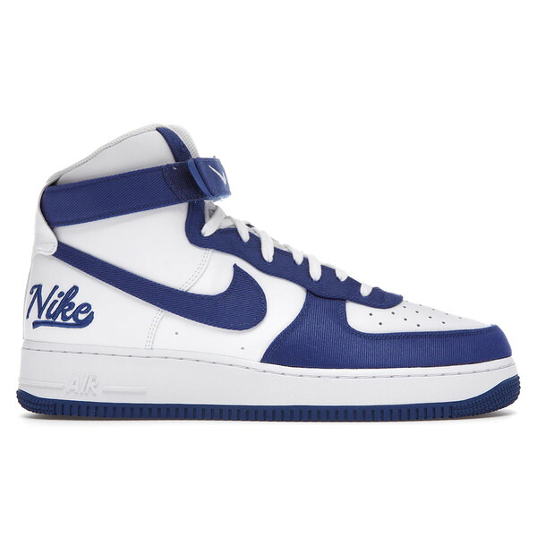 Nike ナイキ メンズ スニーカー  【Nike Air Force 1 High EMB Dodgers】  サイズ US_7.5(25.5cm) White/Royal