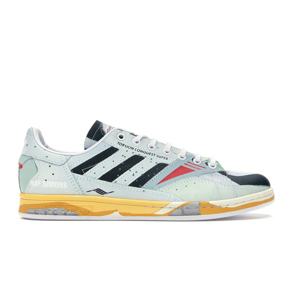 adidas アディダス メンズ スニーカー 【adidas Torsion Stan Smith Raf Simons White Black Grey】 サイズ US_12(30.0cm) Cloud White/Core Black/Light Grey|asty