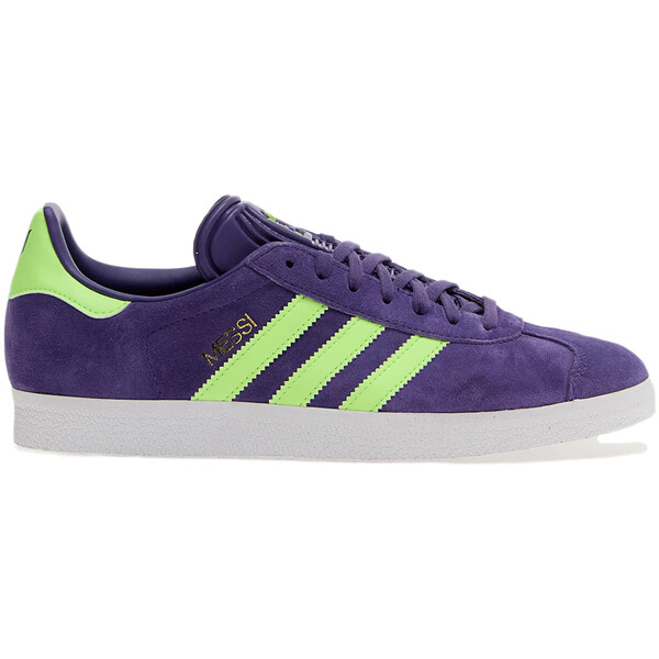 adidas アディダス メンズ スニーカー 【adidas Gazelle Messi Purple】 サイズ US_M_4.5 University Purple/Lucid Lemond/Footwear White|asty