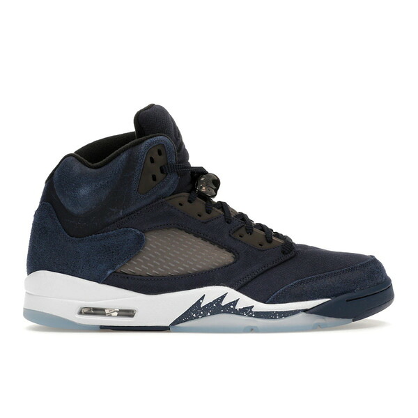 Jordan ジョーダン メンズ スニーカー  【Jordan 5 Retro Midnight Navy】  大きさ US_12.5(30.5糎) Midnight Navy/Black/Football Grey