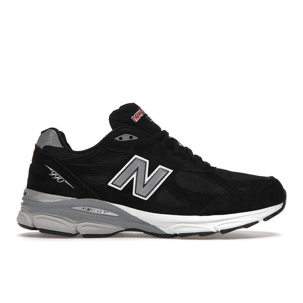 New Balance ニューバランス メンズ スニーカー 【New Balance 990v3 MiUSA Black White】 サイズ US_9(27.0cm) Black/White