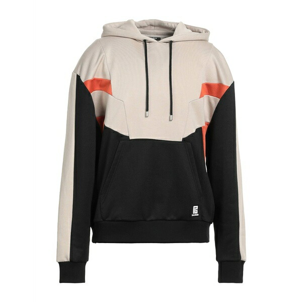 【送料無料】 バルマン メンズ パーカー・スウェットシャツ アウター Sweatshirts Beige
